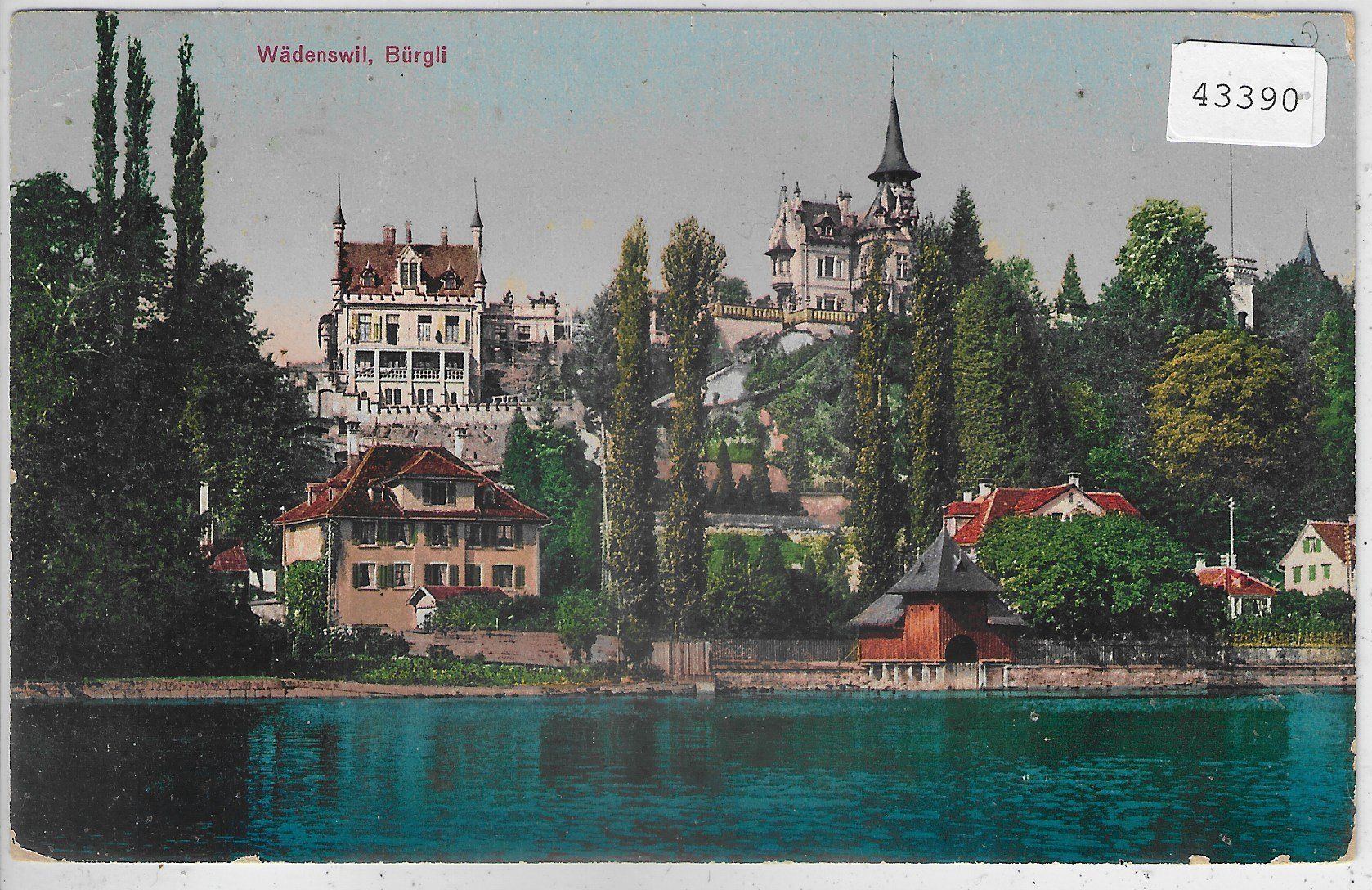Cartoline postali: Wädenswil - Bürgli - Litho – Usato da Ettingen venduto da Kartenplanet