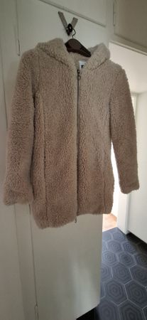 Urban Classics Teddy Jacke beige Grösse XS neuwertig