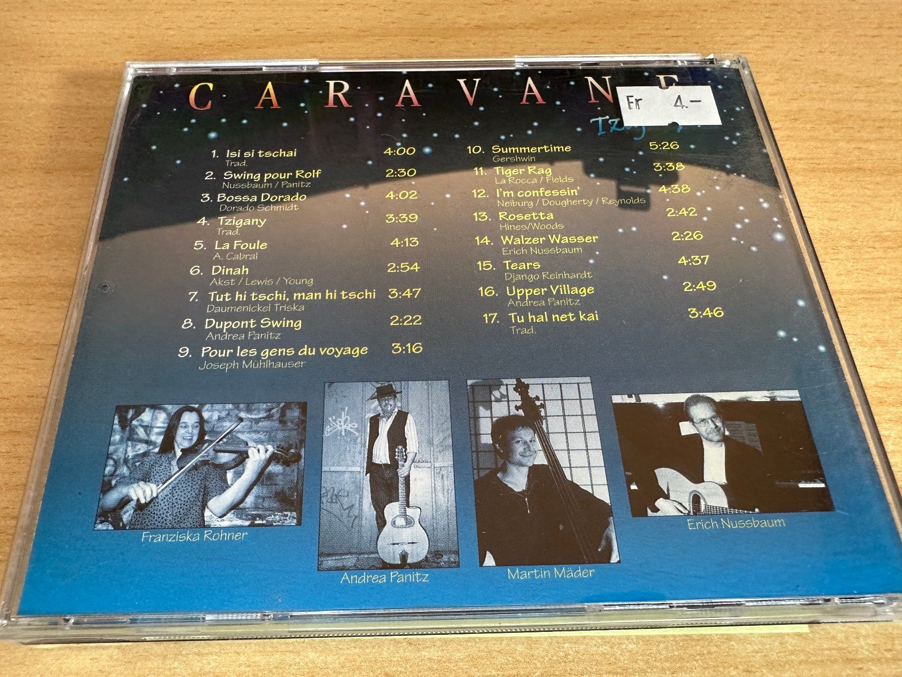CD: Caravane - Tzigany – Usato da Rikon im Tösstal venduto da Alpenmutz 1