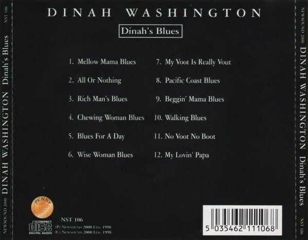 CD: Dinah Washington - Dinah's Blues – Usato da Unterbäch venduto da oqlib 1