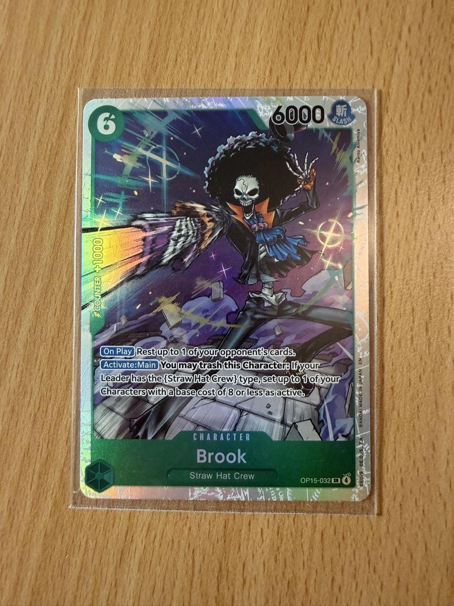 Bandai Sammelbilder & Trading cards: One Piece Brook OP15-032 – Gebraucht aus Schöftland von 160grams