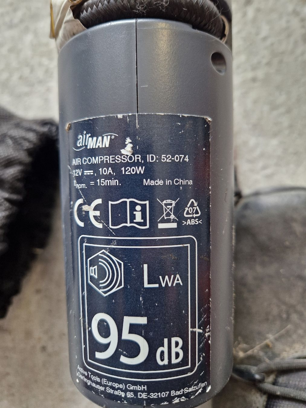 Compressori: Compresseur AirMan pour pneus 12v – Usato da St-Pierre-Clages venduto da Jameson4 1