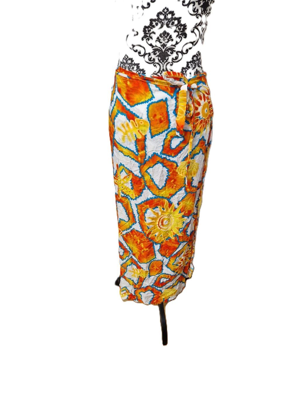 Gonne: Sommer Wickelrock Batik Look – Nuovo (secondo la descrizione) da Glattbrugg venduto da hap_8w8v 3
