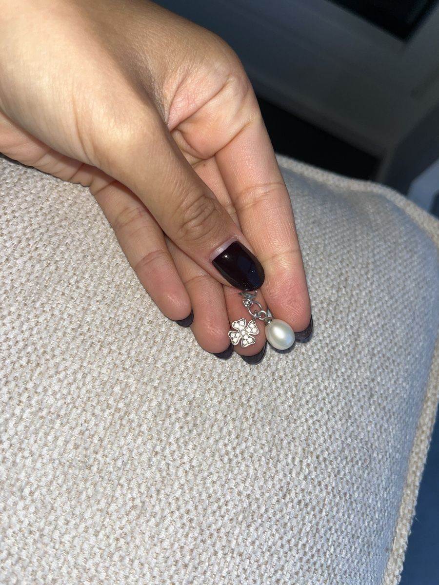 Thomas Sabo Anhänger: Thomas Sabo Charm Kleeblatt und Perle – Gebraucht aus Zürich von dem_c75x 1