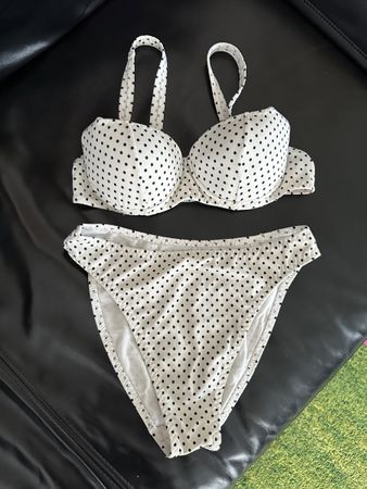 Vintage 90-s Polka Dot Bikini Made in Italy XS like new RARE