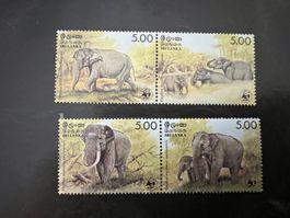 Sri Lanka  Elefanten ** (A16)