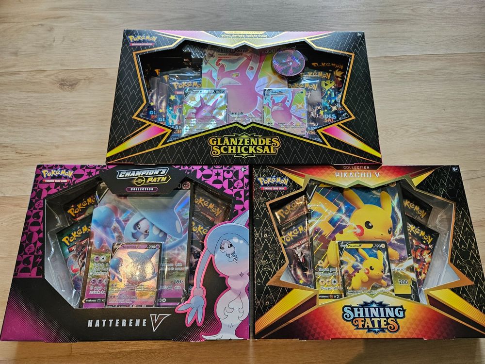 Pokemon - 3 Boxen - OVP - EN/DE (Neu und originalverpackt) in Jonen für ...