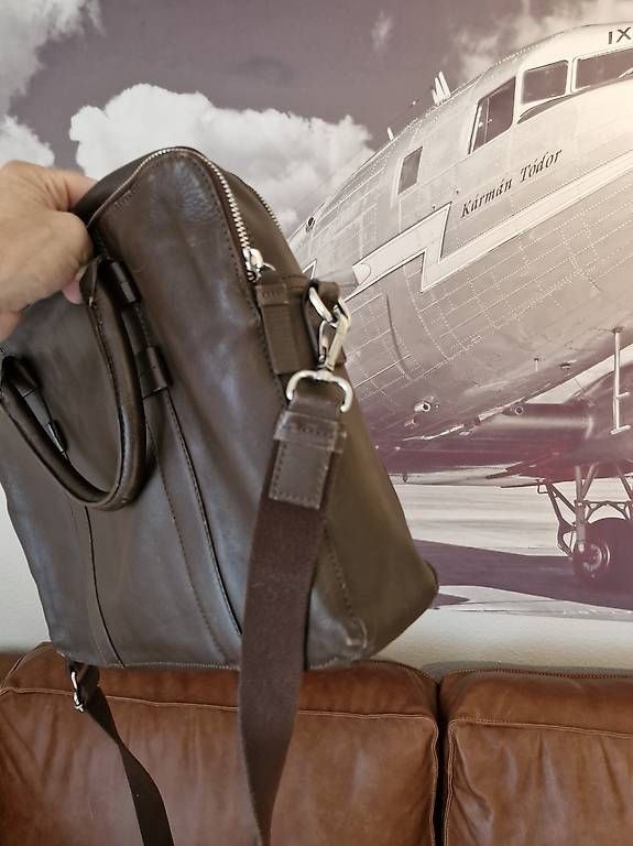 Valises & Sacs: Elegante Ledertasche, braun – D'occasion à Wädenswil par Canubis 1