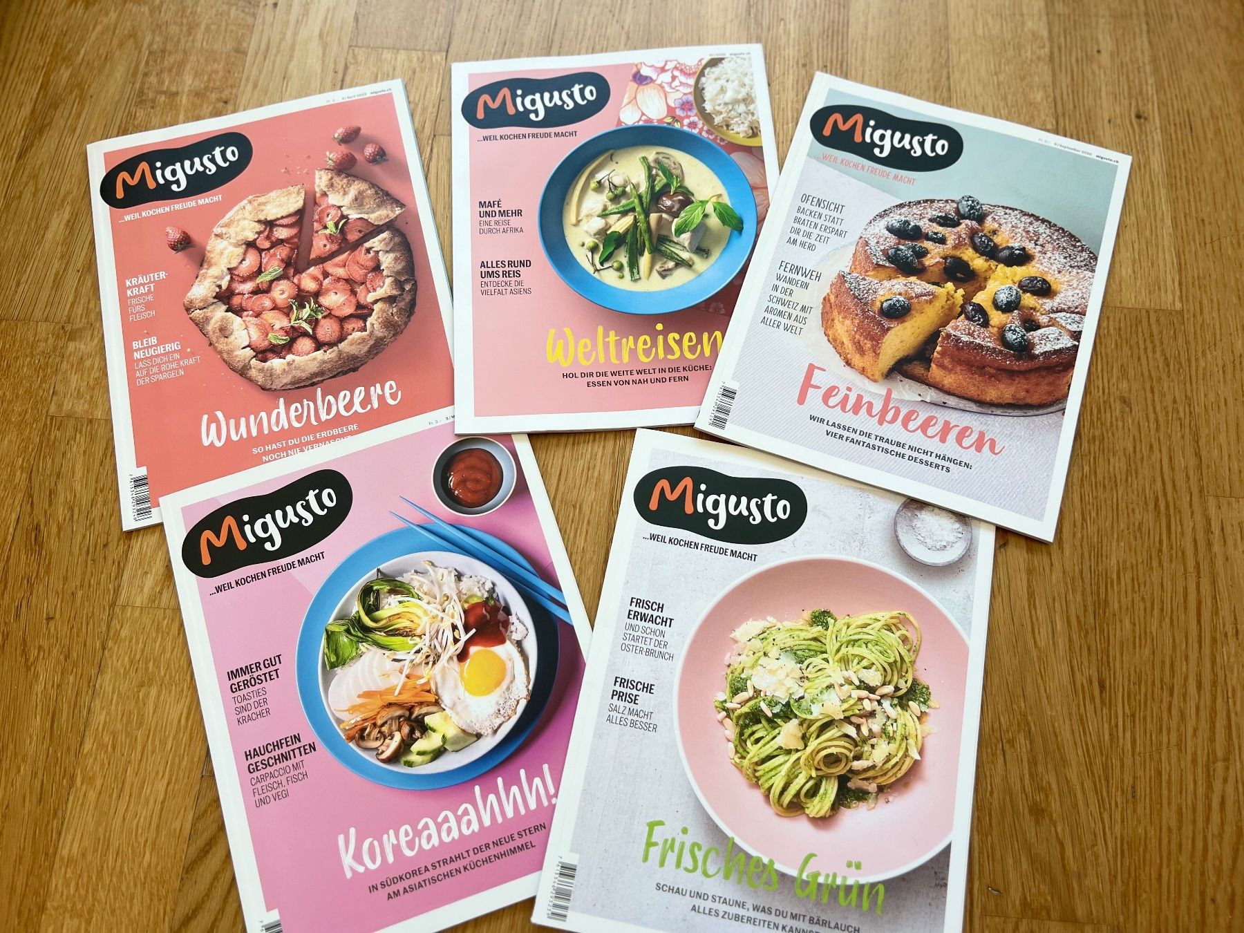 Libri: 5x Migusto Zeitschriften – Usato da Glattpark(Opfikon) venduto da ste_n99y