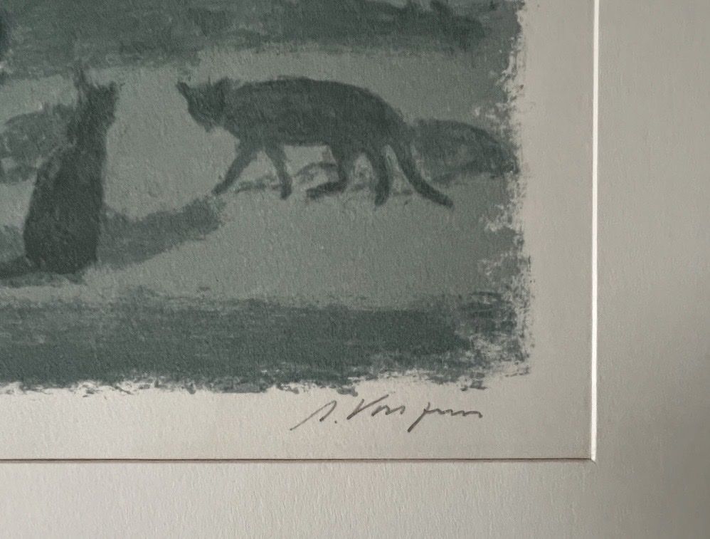 Grafica & Litografie: Anny Vonzun, handsigniert, nummeriert – Usato da Rain venduto da Pic-Ass 3