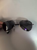 Sonnenbrille Aviator Stil Metallrahmen dunkle Gläser Unisex