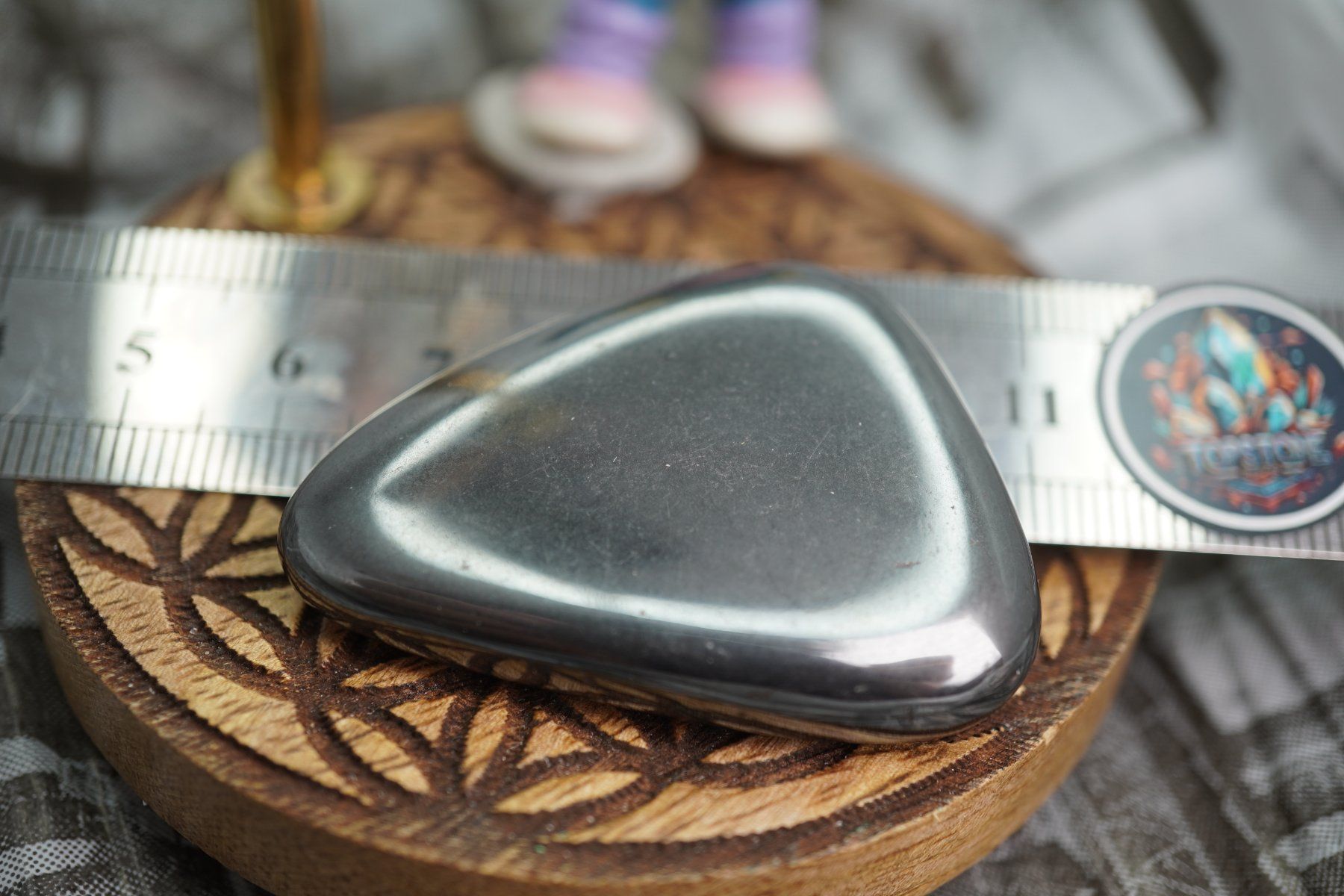 Minerali & Pietre curative: Hämatit      Scheibenstein     ab 1.-    Aus  Räumung – Nuovo e nell'imballaggio originale da Eschenbach SG venduto da topstone 6