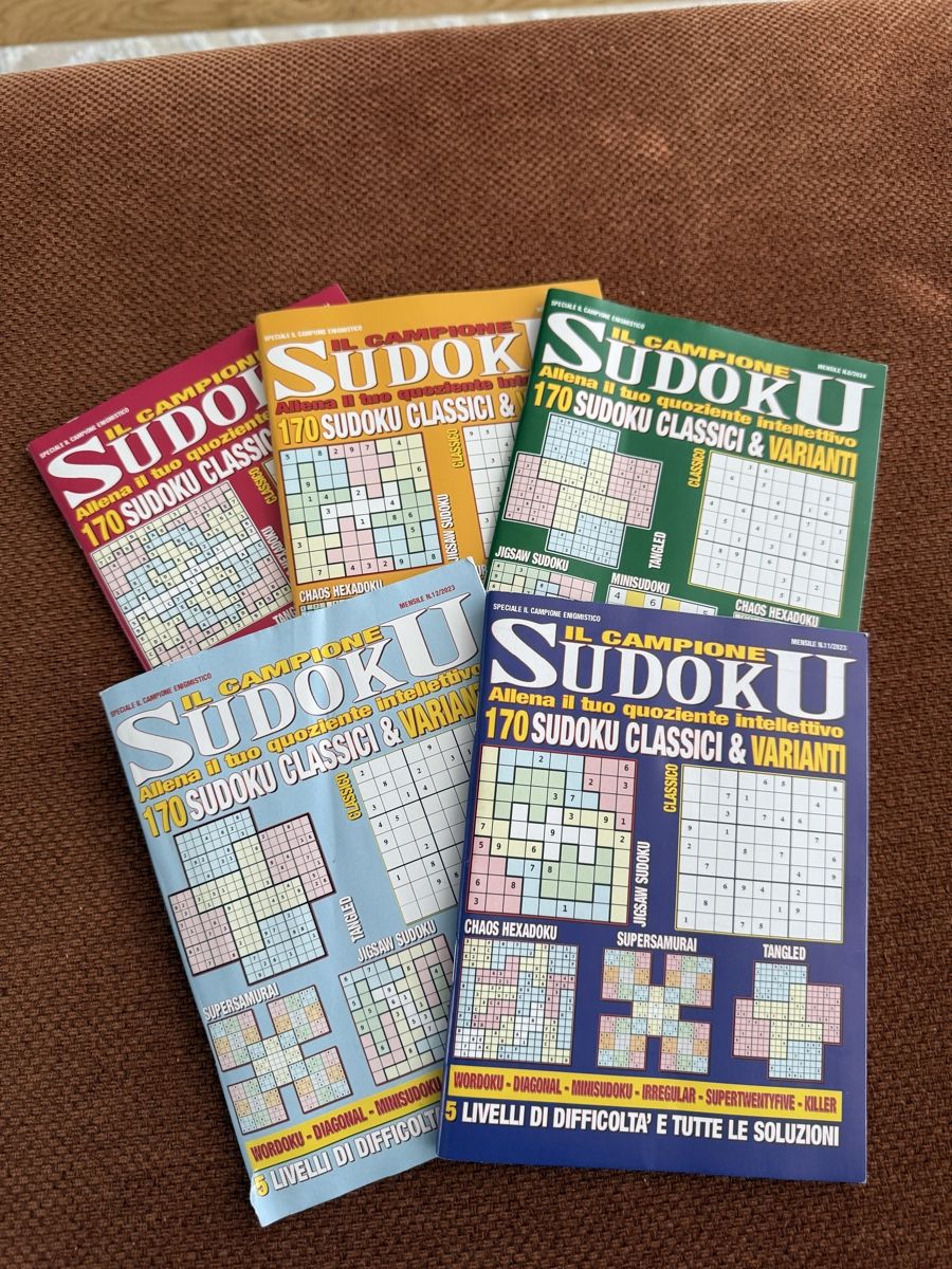 Spiele: 5x Sudoku – Neu (gemäss Beschreibung) aus Brüttisellen von Bluepurple1