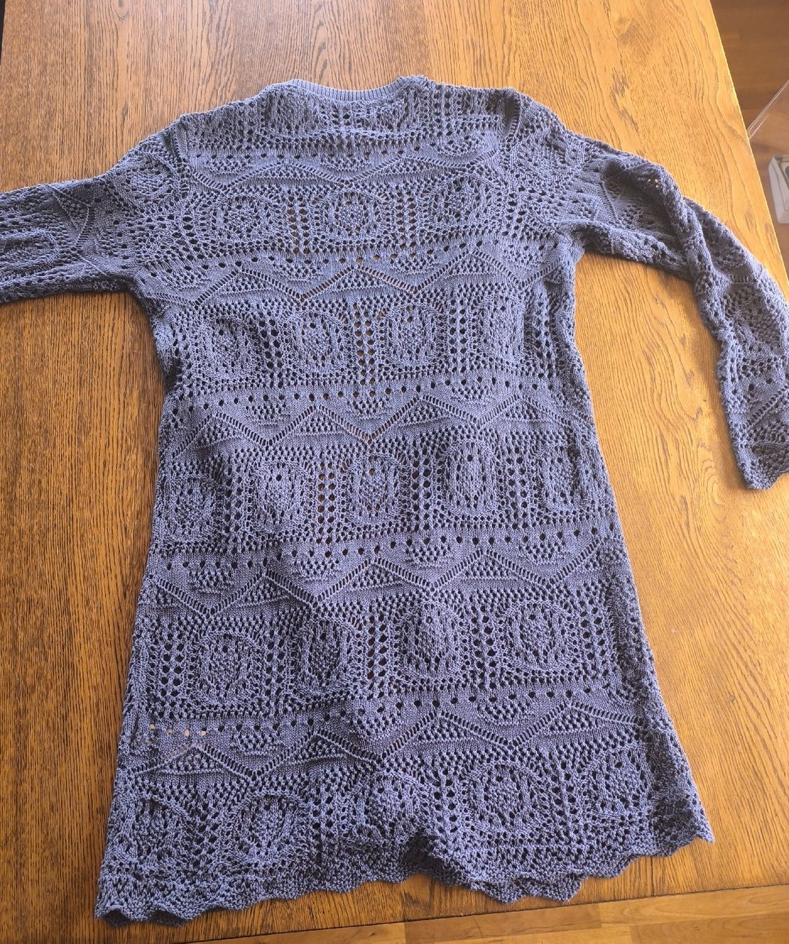 Giacche: Neue jeans blaue Strickjacke,40/42 – Nuovo (secondo la descrizione) da Schaffhausen venduto da gab_v5qf 2