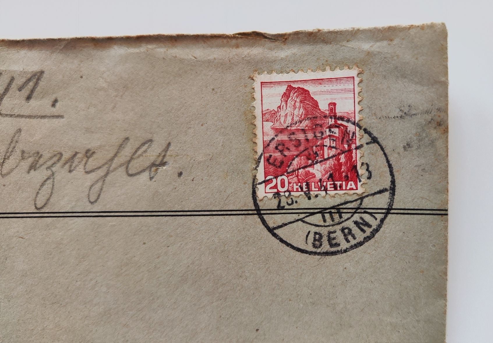 Buste & buste per spedizione: Couvert Ersigen Bern 1941 – Usato da Lenzburg venduto da Dani_Lenzburg 1