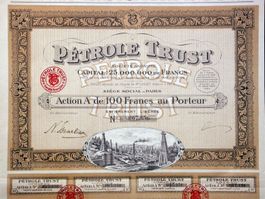 Pétrole Trust SA, Paris - 1924