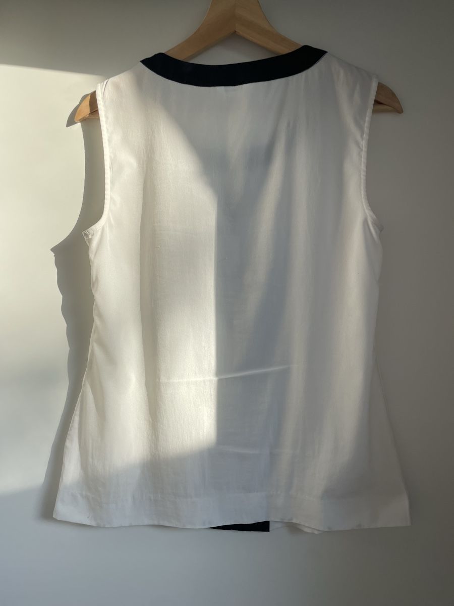 Calvin Klein Chemisiers: Damen Bluse Calvin Klein weiss – D'occasion à Niederbüren par 9632 1