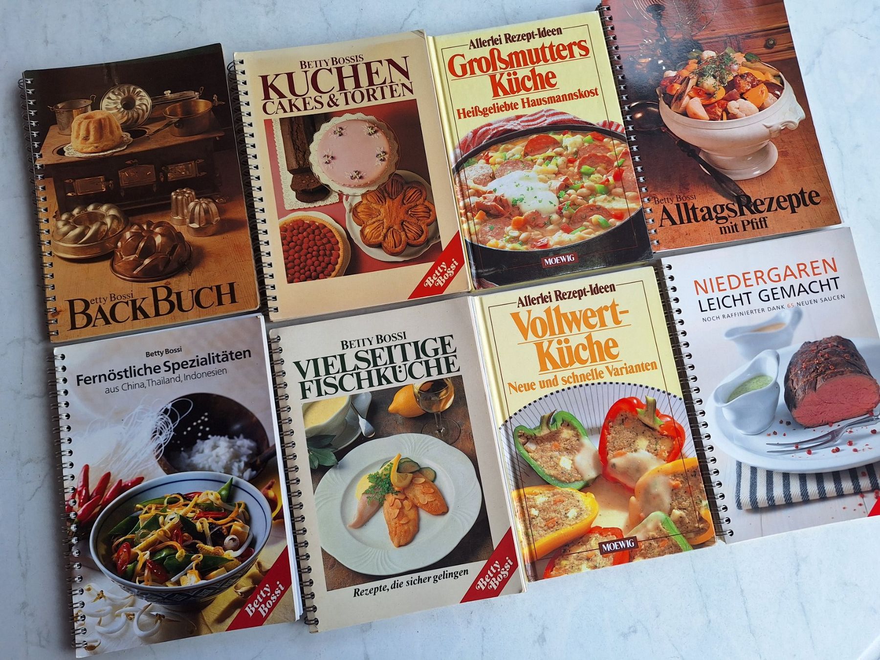 Libri: 8 STK DIV. KOCHBÜCHER SAMMLUNG – Usato da Huttwil venduto da Kunterbuntli