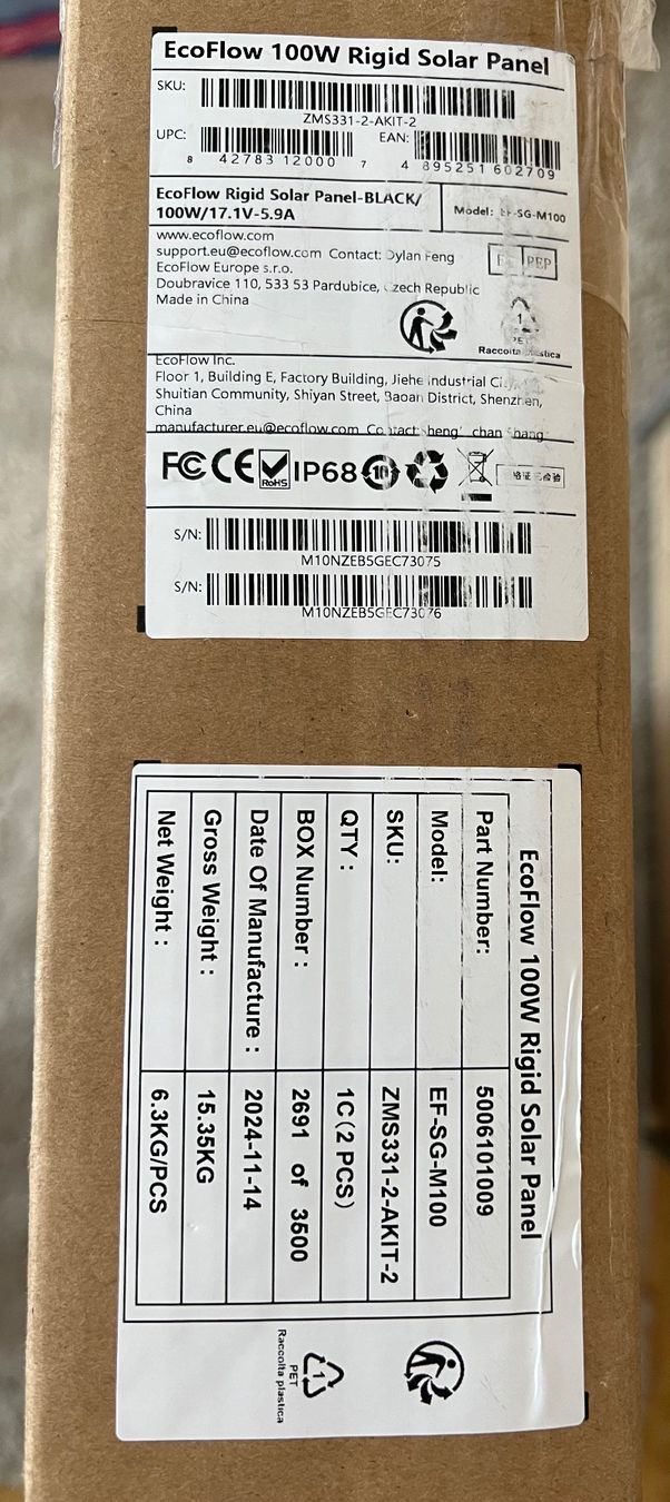 Ecoflow Solargeräte und Solarprodukte: Solar Panel – Neu und originalverpackt aus La Chaux-de-Fonds von AntonioB04 2