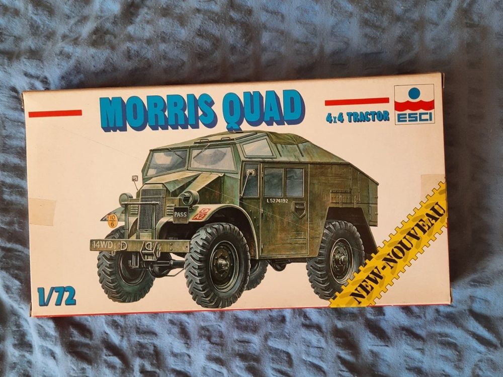 Morris Quad ESCI Militär Modell 1:72 | Kaufen auf Ricardo