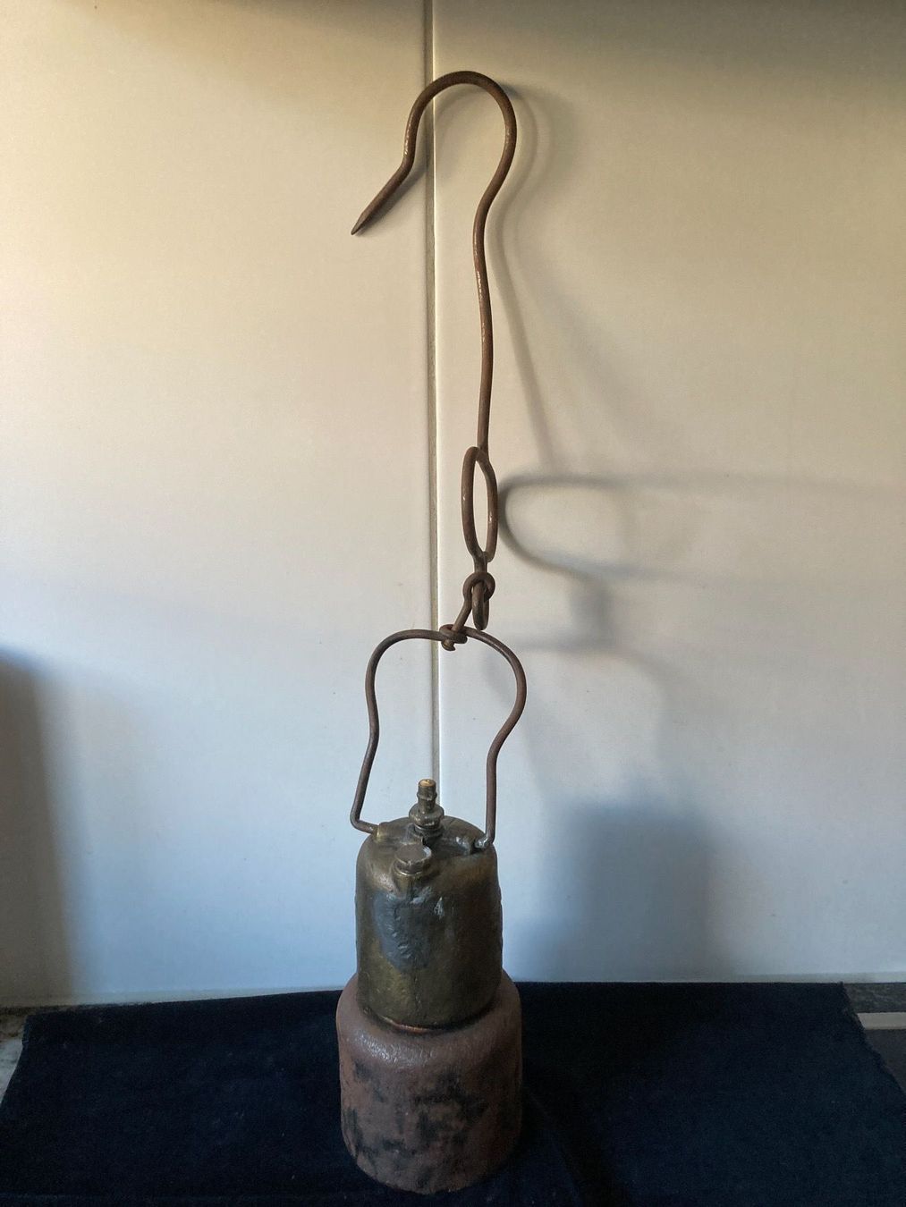Lampen: Alte Karbit - Lampe – Gebraucht aus Zürich von Chaeffeler