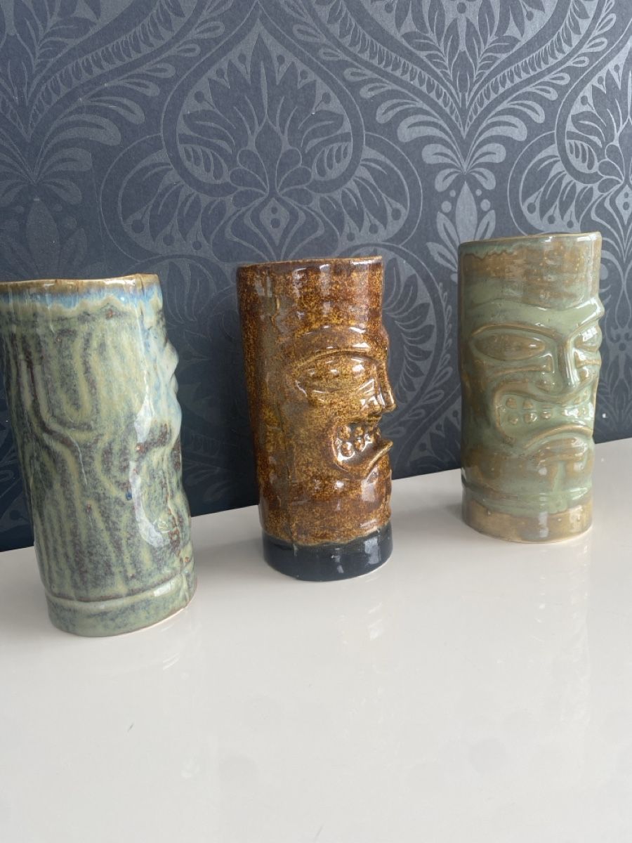 Tazze: 3 exotische Tiki mugs – Usato da Flawil venduto da KeJuNe 1
