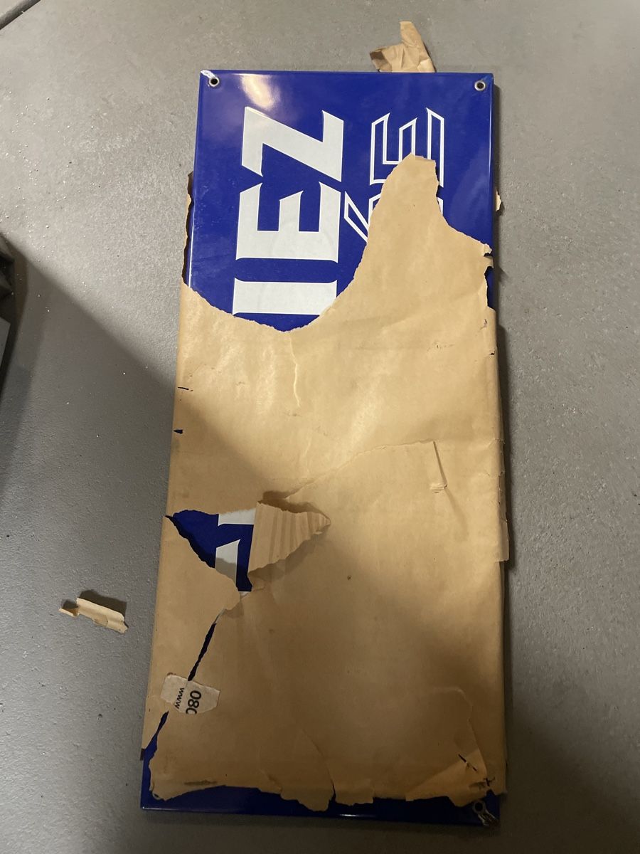 Lavagne: Emailschild "HENNIEZ LITHINÉE" Original in Verpackung – Nuovo e nell'imballaggio originale da Wohlen AG venduto da NincoA-Z 2
