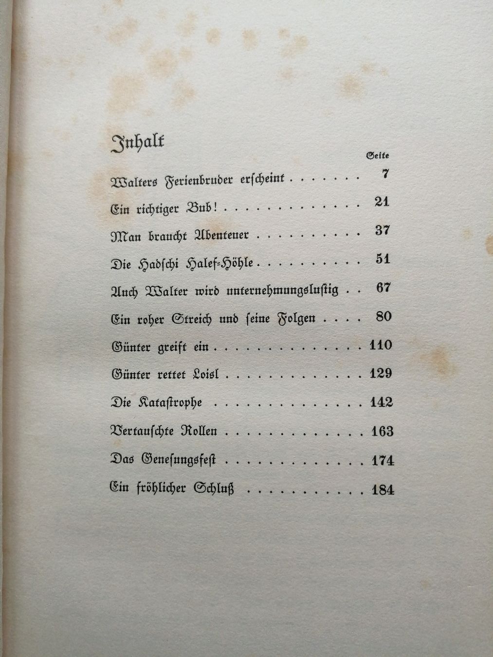 Bücher: Antiker Kinderbuchklassiker: Wenn man will, sagt Günter – Gebraucht aus Honau von holunder3 3