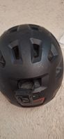 Velohelm schwarz mit blinker Halterung Grösse L leicht gebra