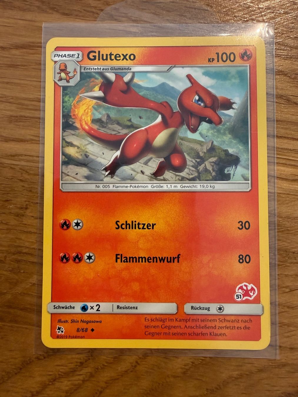 Pokémon Carte collezionabili: Glutexo 8/68 – Usato da Amriswil venduto da sim_nlb6