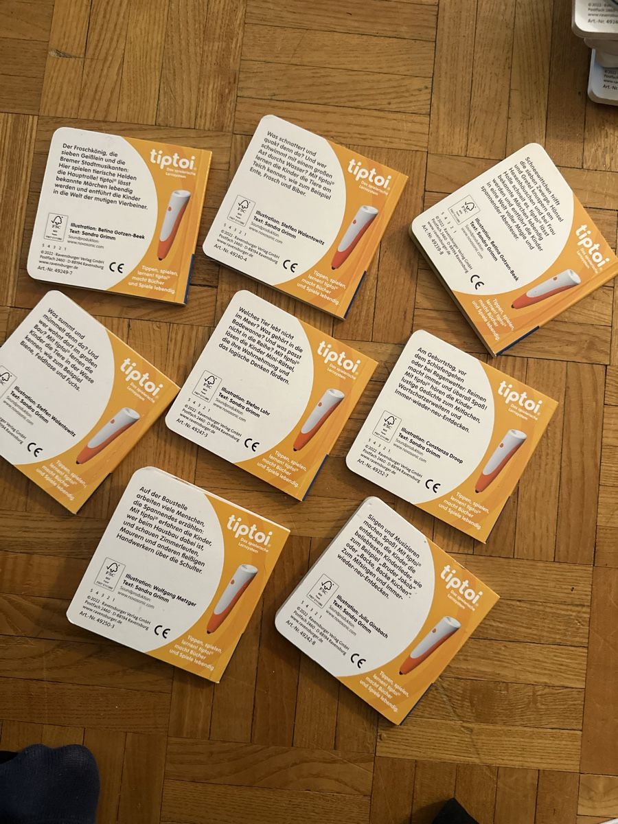 Bücher: TIPTOi Ravensburger  20 Stück  – Gebraucht aus Uster von bek_v2ct 3