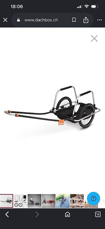 Anhänger: Thule Reacha Sport Anhänger – Gebraucht aus Lantsch/Lenz von gei_m7d6