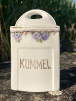 ANTIKE  VORRATSDOSE  PORZELLAN  KÜMMEL