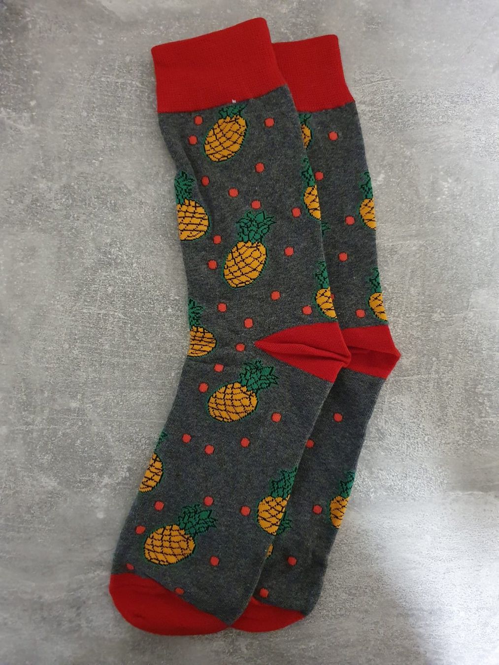 Calze: Socken Ananas – Nuovo e nell'imballaggio originale da Winterthur venduto da andrekeller95