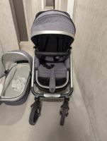 Kinderwagen MOON mit Sportsitz und Babywanne