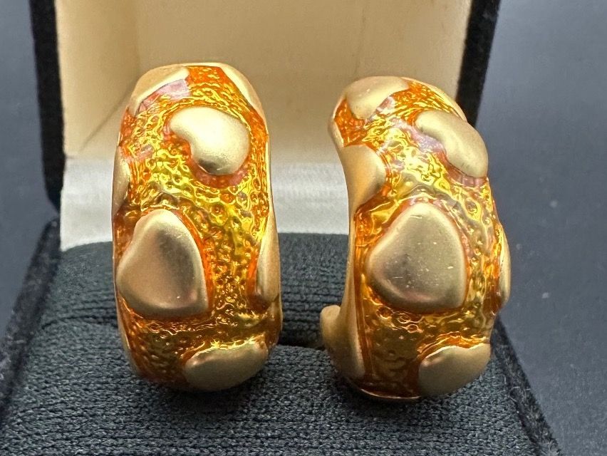 Orecchini pendenti & Orecchini a lobo: Ohrringe Schmuck von "QV" – Usato da Lamone venduto da LaCantinaMagica 3
