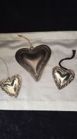 3 Herzen aus Metall