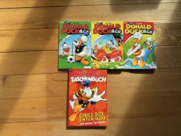 3x Donald Duck & Co und 1x Micky Maus Taschenbuch