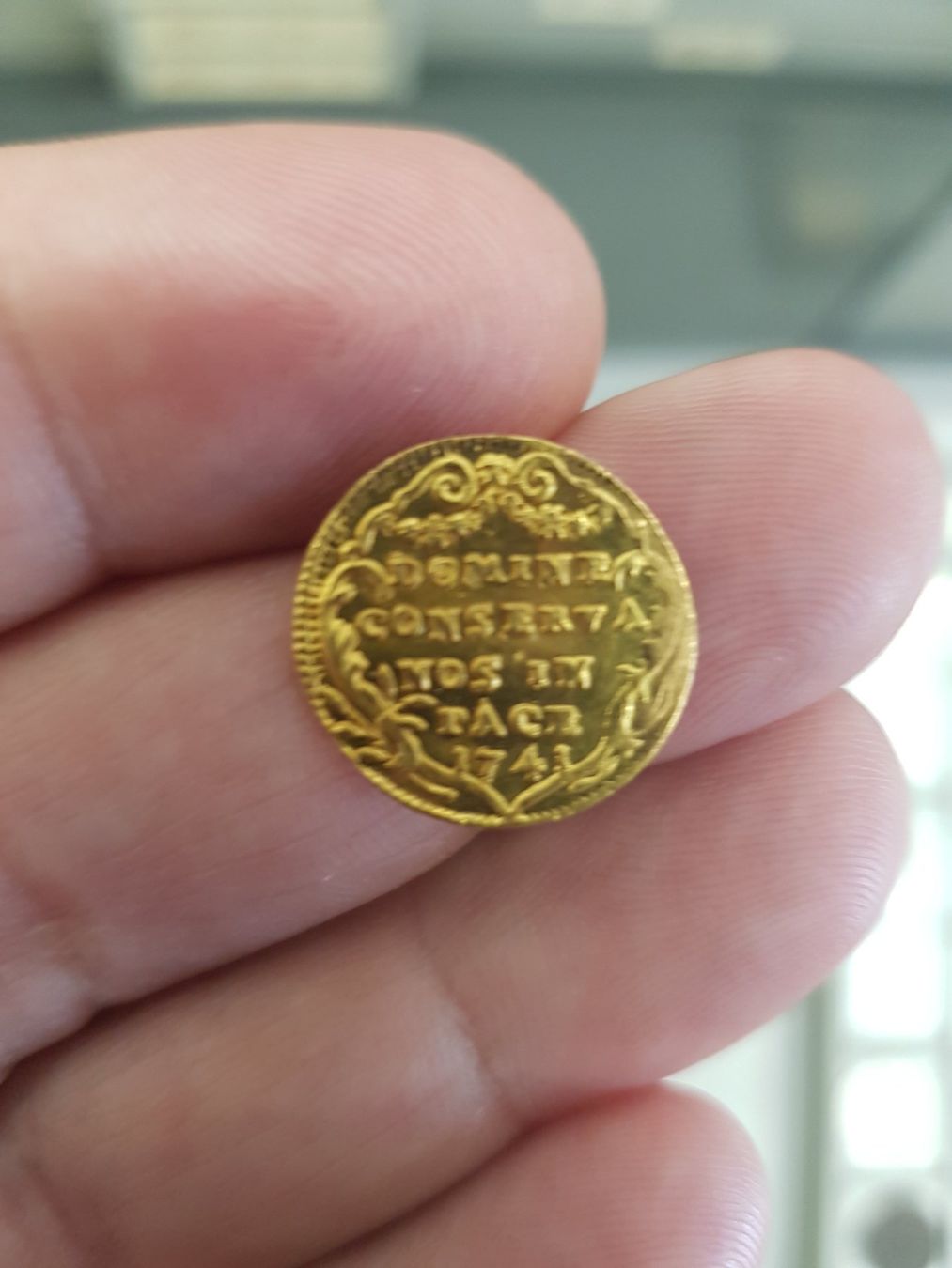 Tutti le monete: 1/2 Ducat Zürich 1741 – Usato da Meyrin venduto da menelaos77 1
