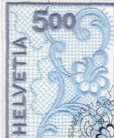 1xSt Galler Stickerei/broderie CHF 5.00 NABA SG ET 21.6 2000