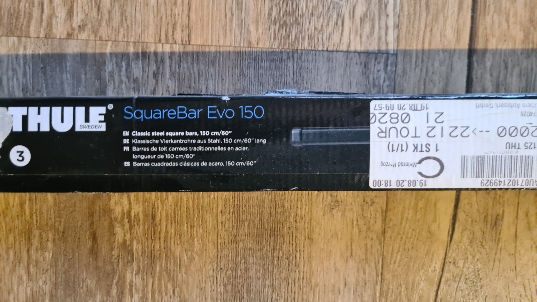 Thule Portapacchi: Dachträger Thule SquareBar 150 – Nuovo (secondo la descrizione) da Ossingen venduto da Dimora 1