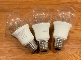 Philips LED Leuchtmittel Standard 60W E27 A60 klar dim. warm