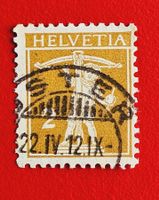 TELLKNABE 123 VOLLSTEMPEL USTER ZÜRICH 1912