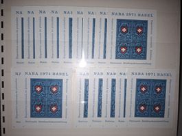 Naba 1971 Sonderblocks / Nr 2 - 11komplett