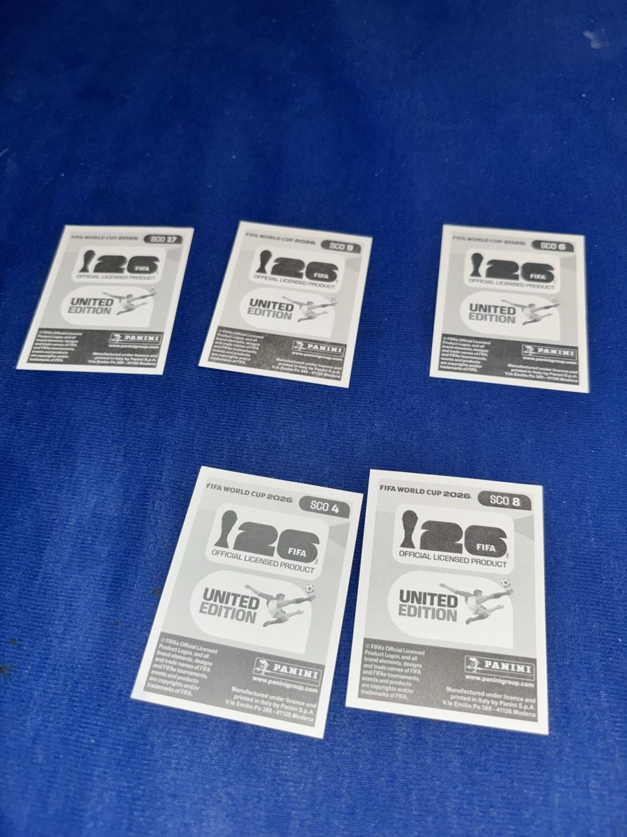 Panini Carte collezionabili: Scotland 5x panini – Nuovo (secondo la descrizione) da Olten venduto da Melxnie_46 1