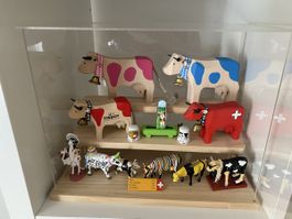 Kühe mit Vitrine