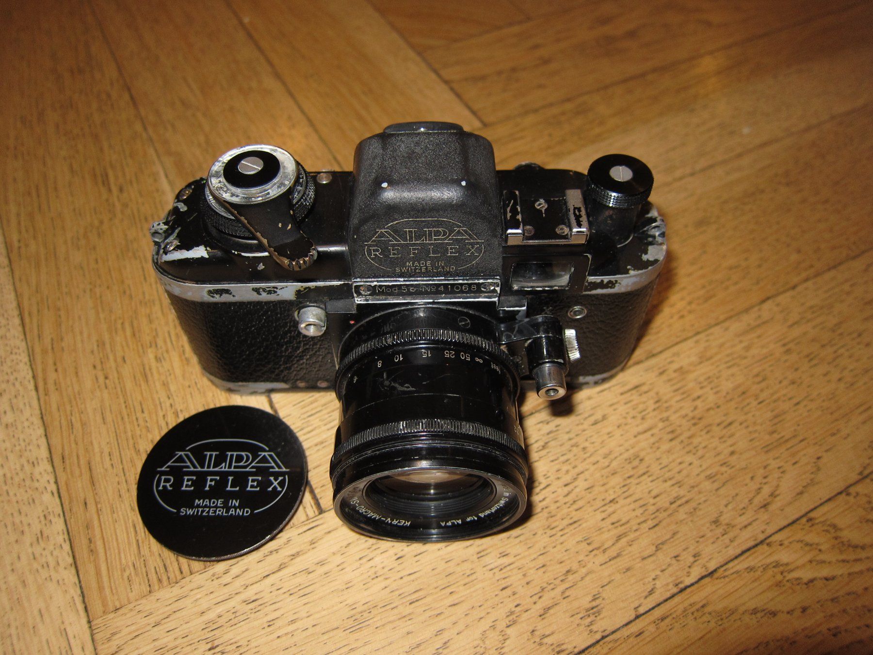Appareil Photo Vintage Alpa 6 Avec Kern Switar 1.8/50 AR - Pour Pièces
