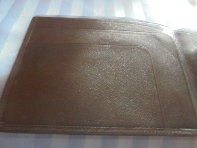 Brieftaschen: Portemonnaie Leder Schwarz – Neu (gemäss Beschreibung) aus Hinwil von Glasperlen 1