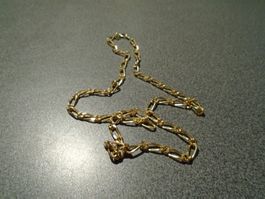 Kette goldfarbig, grosse Glieder