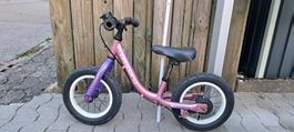Laufrad Leopard pink-violett 12 Zoll gebrauchter Zustand